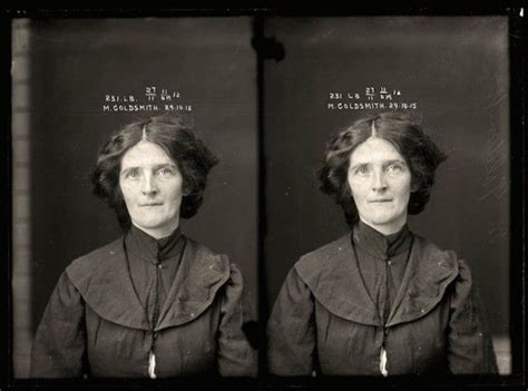 Portraits Of Female Criminals From The Early 20th Century Mug Shots