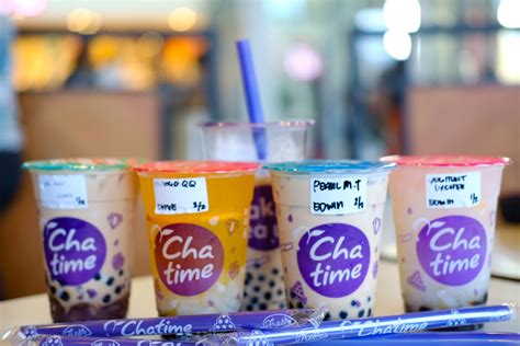 Chatime Milk Tea Shop Is Now Open At Sm Cdo Downtown Premier The