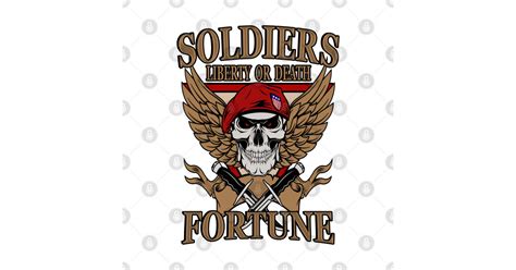 Soldiers Fortune Soldier Of Fortune T Shirt Teepublic