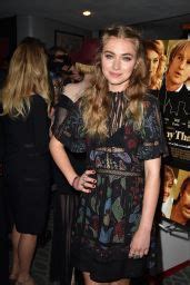 Imogen Poots She S Funny That Way Premiere At Harmony Gold In Los Angeles CelebMafia