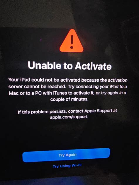 Unable to activate my iPad air 4genration - Apple Community