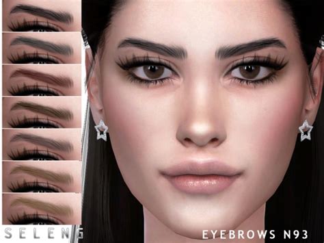 Eyebrows N93 By Seleng At Tsr Sims 4 Updates
