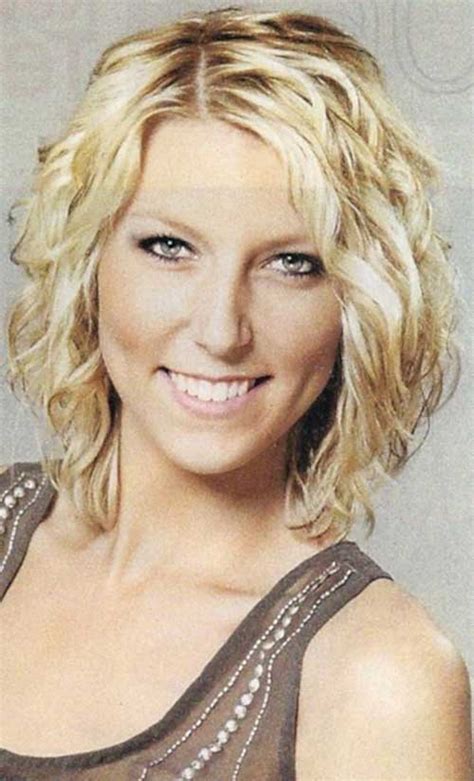 Short Curly Hairstyles For Thin Hair