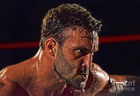 Beyond Intensity Portrait Of Pro Wrestler Chris Masters Photograph By