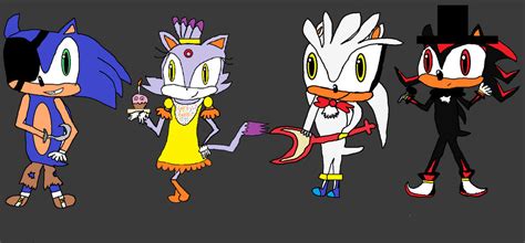 Sonic Characters As Fnaf1 Characters By Mileynalia12345 On Deviantart