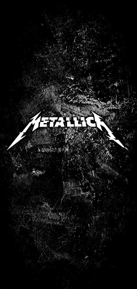 Metallica Logo Art Black Heavy Metal Logos Metal Music Stone Hd