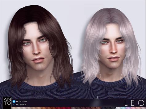Leo Hair By Anto At Tsr Sims 4 Updates