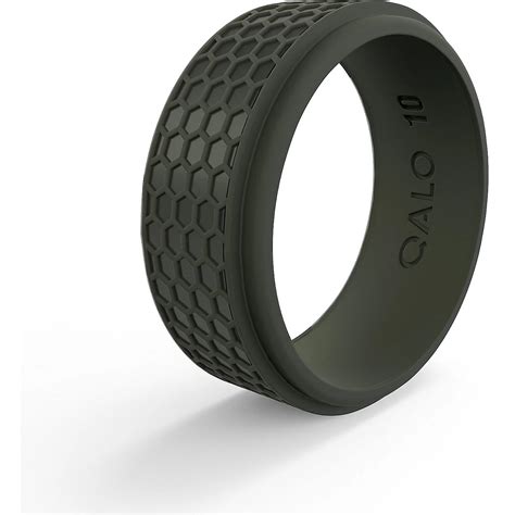 Qalo Mens Hex Ring Free Shipping At Academy