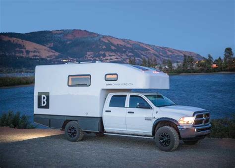 4 Lightweight Fiberglass Truck Campers