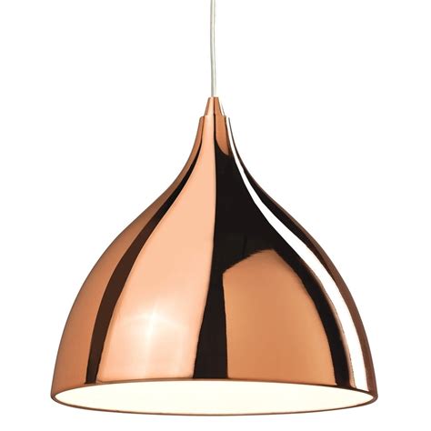 Firstlight Lighting 5746 Cafe Modern Polished Copper Ceiling Pendant