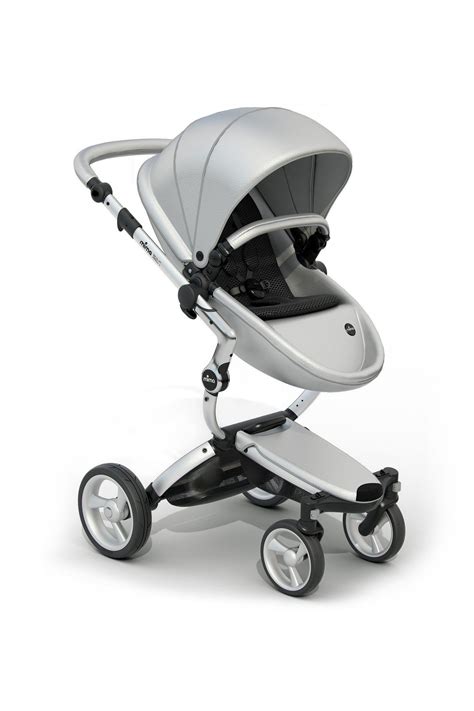 Mima Xari Stroller Authorized Seller Aluminum Chassis Argento Seat