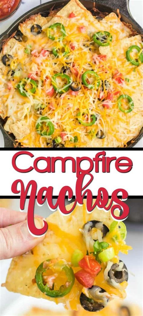 This Campfire Nachos Recipe Makes For The Crunchiest Cheesiest And