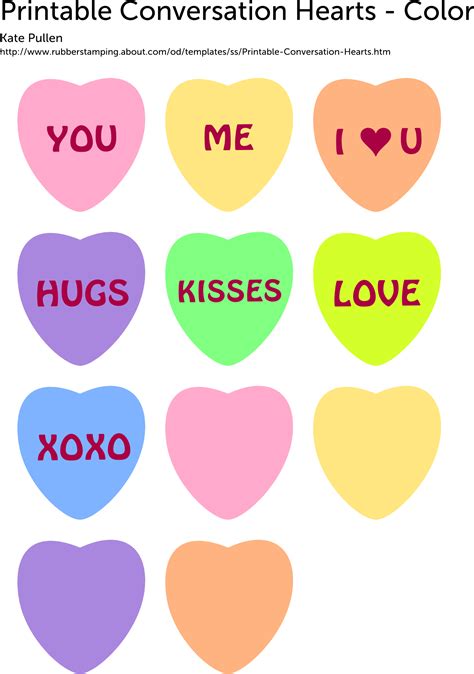Download Hd Conversation Hearts Coloring Pages With Best Of Printable