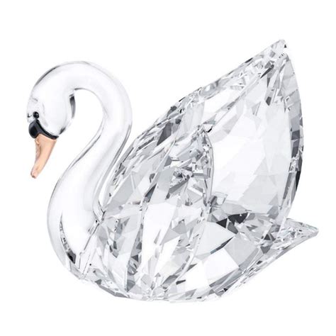 Swarovski Clear Crystal Figurine Swan Medium 5004724