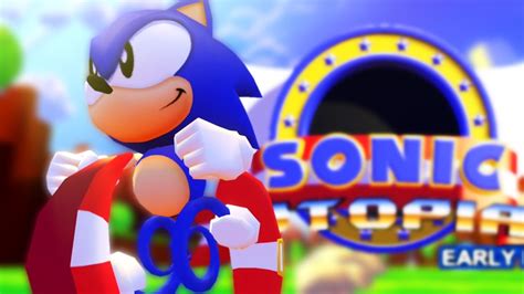 BEST GAME YET! | Sonic Utopia (Fan Game) - YouTube