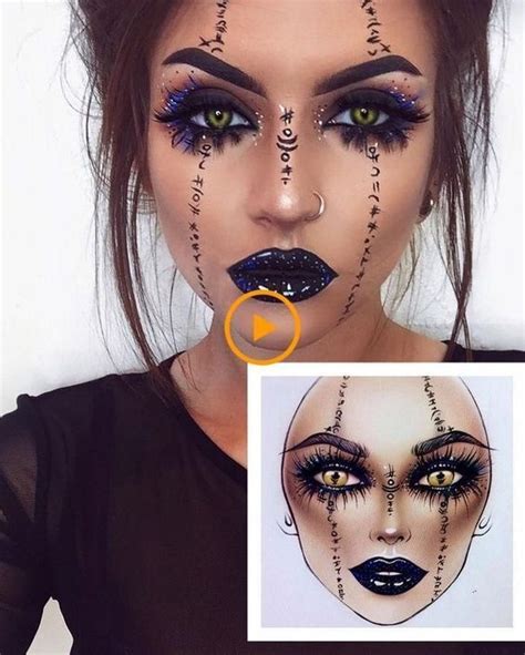 75 Creative Halloween Makeup Ideas To Try This Year Cool Halloween