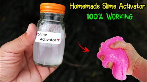 How To Make Slime Activator How To Make Slime Activator At Home