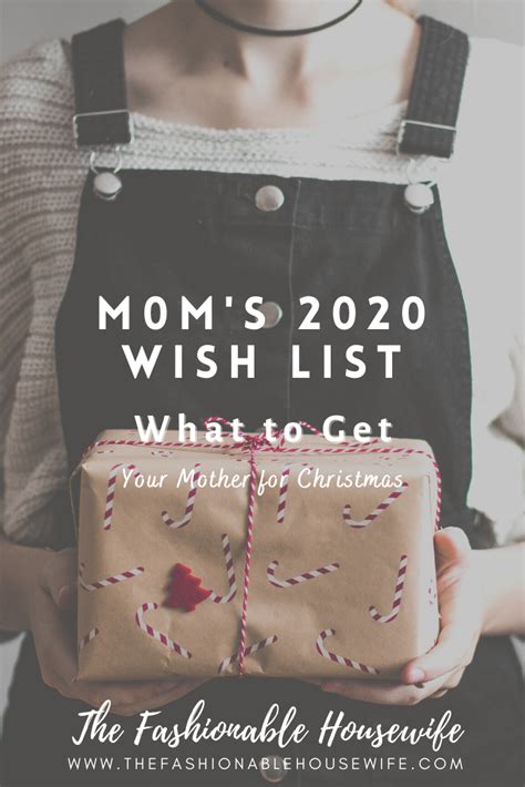 Dad is always hard to shop for, but we've rounded up some presents he'll love so much they'll have him extending your curfew and upping your allowance! Mom's 2020 Wish List: What to Get Your Mother for ...