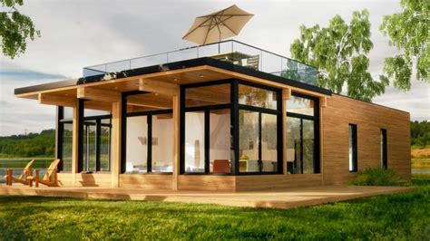 Prefab Backyard Guest House Architectural Designs Back