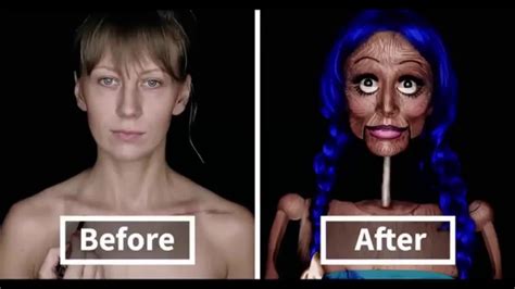 The “wooden Puppet Doll” Makeup Illusion By Mirjana Kika Milosevic