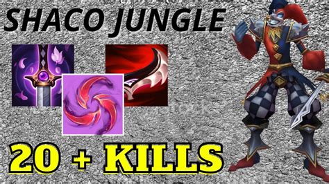 20 Kill Shaco Jungle Season 12 Shaco Jg Guide And Gameplay League Of Legends How To Play