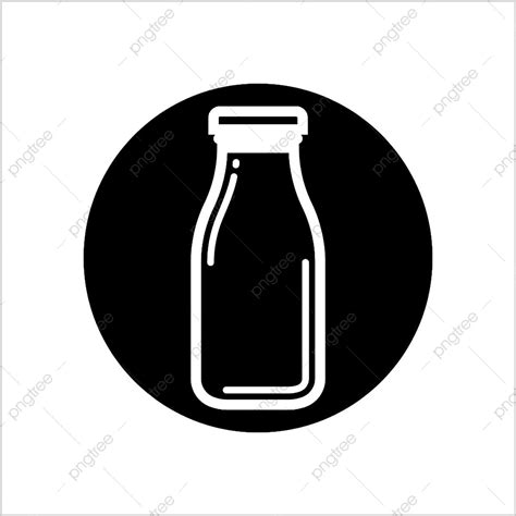 Baby Milk Bottle Vector Hd Png Images Milk Bottle Icon Vector Art