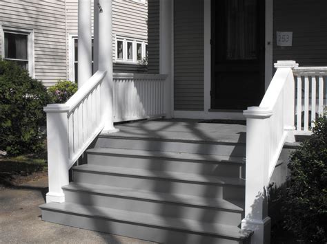See 6 concrete porch ideas that will make a great first impression. steps to enclosed front porch | Porch Stairs — Brian Casey ...