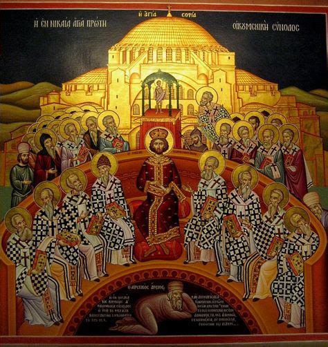 The First Ecumenical Council Constantine The Great Christianity