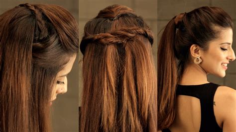 Easy back to school hairstyles everyday hairstyles. 3 EASY Everyday Pouf Hairstyle For School, College, Work ...