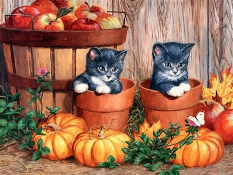 so cute | Halloween painting, Halloween art, Cat painting