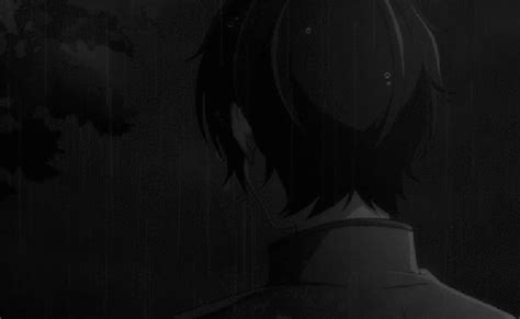 Sad Anime Boy Rain  Rain Via Tumblr Animated  1956881 By Ksenia L
