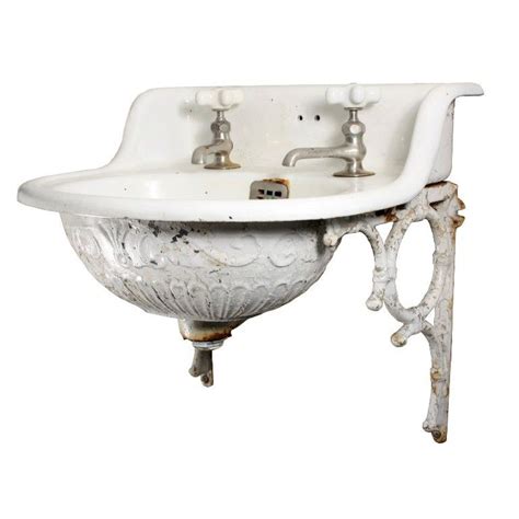 Pin By Menna On Powder Room Antique Bathroom Sink Wall Mounted