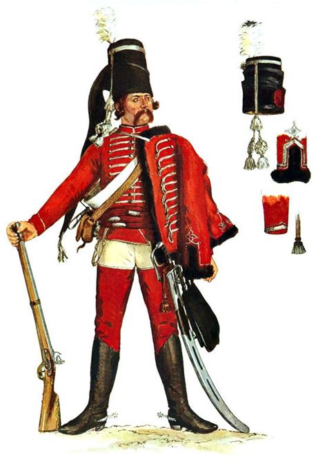 Prussian Husaren Regiment Von Seydlitz No 8 French Revolution American
