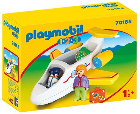 Playmobil 123 Plane With Passenger Set 70185 4008789701855 Ebay