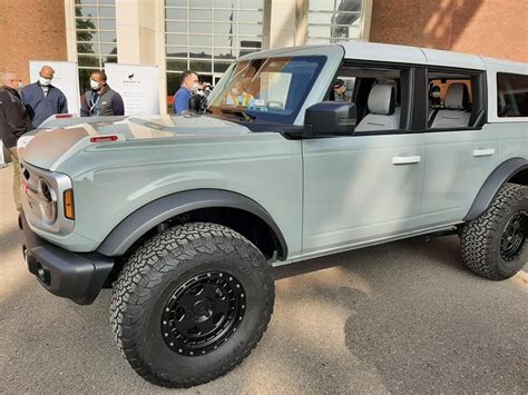 2022 Ford Bronco Colors Tewnto
