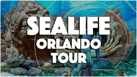 Sea Life Orlando Aquarium Tour Youtube