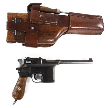 Lot Mauser M1896 9mm Wartime Commercial Pistol