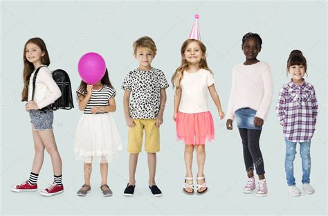 Group Of Diversity Multi Ethnic Kids Together — Stock Photo © Rawpixel