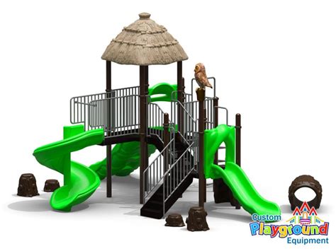 Kids Playgrounds Spiral Slide Playground Structure