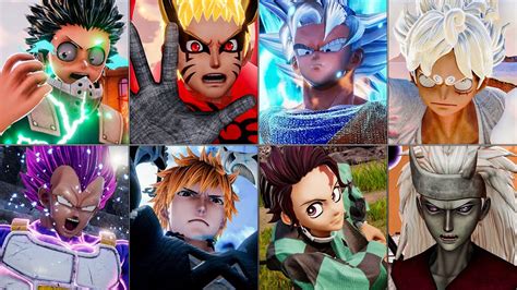 Jump Force All Transformations And Ultimate Attacks Mods 4k 60fps