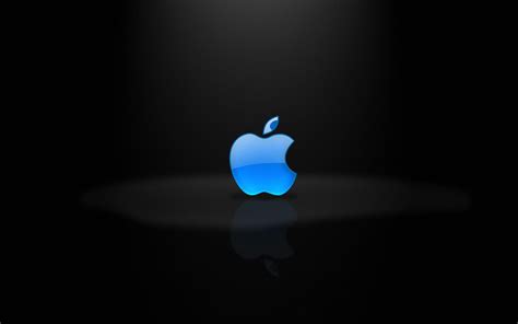 Free Download Blue Apple Logo Wallpaper 522 1920x1200 For Your