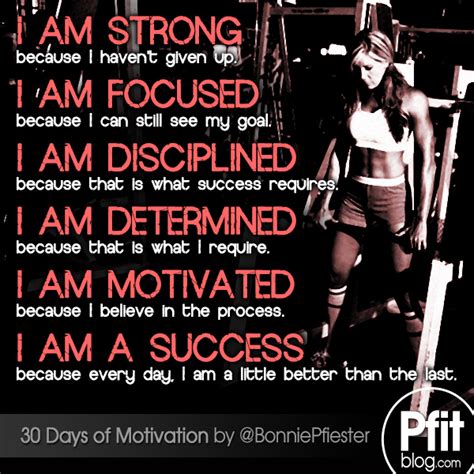 30 Days Of Motivation Be A Success Today Pfitblog