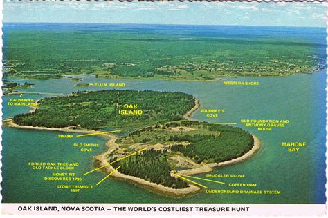 Canadas Oak Island Money Pit Is The Worlds Craziest Treasure Hunt