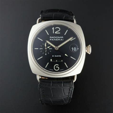 Panerai Radiomir 8 Days Gmt Manual Wind Pam00200 Pre Owned