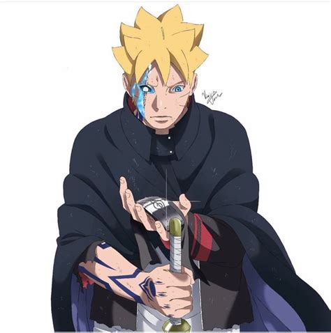 Boruto Uzmaki Karma Seal Jogan Boruto Boruto Characters Baruto Manga