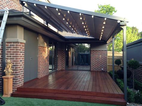 Outdoor living spaces can add a lot of. Pergola with Retractable Shade Canopy | Diy patio cover ...