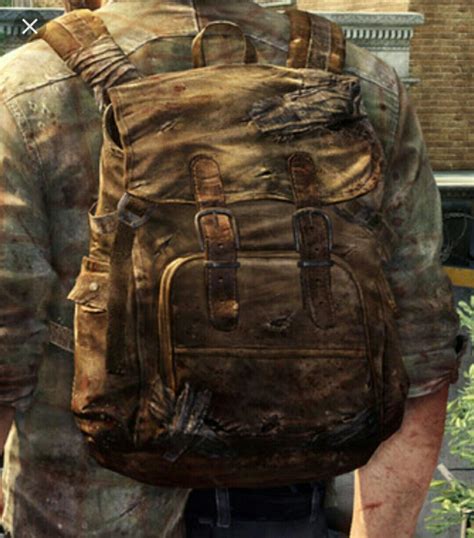 Joels Backpack The Last Of Us Leather Backpack Leather