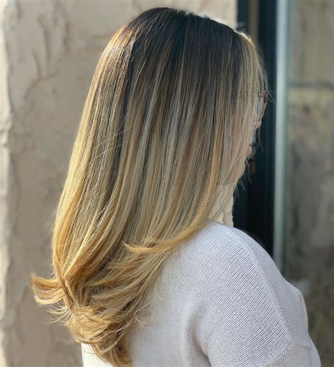 All About The Blend With This ~chai Blonde Balayage~ Especially On A