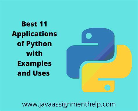 Best 11 Applications Of Python With Examples And Uses