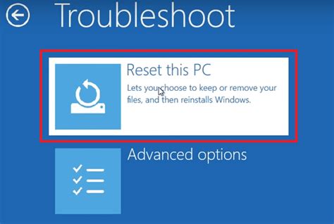 Alt Factory Reset Windows 10 Locked Computer Without Password Guide 2